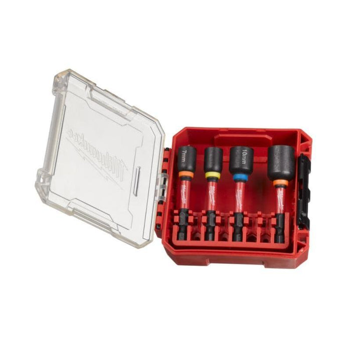 Milwaukee Zestaw nasadek farmerskich udarowych Shockwave 4szt. 4932 4924 45