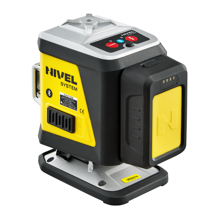 NIVEL System Laser płaszczyznowy krzyżowy CL3 - pozioma wiązka u dołu lasera