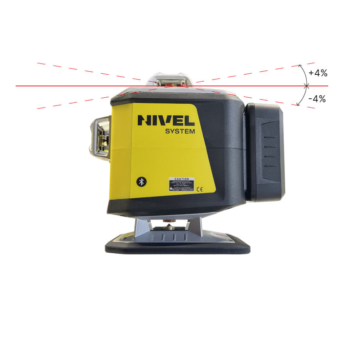 NIVEL System Laser płaszczyznowy krzyżowy CL5 z elektronicznym kompensatorem