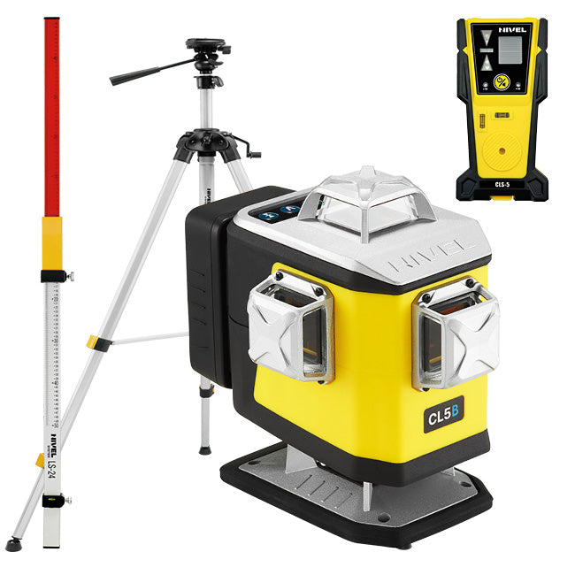 NIVEL System Laser płaszczyznowy krzyżowy CL5 z elektronicznym kompensatorem