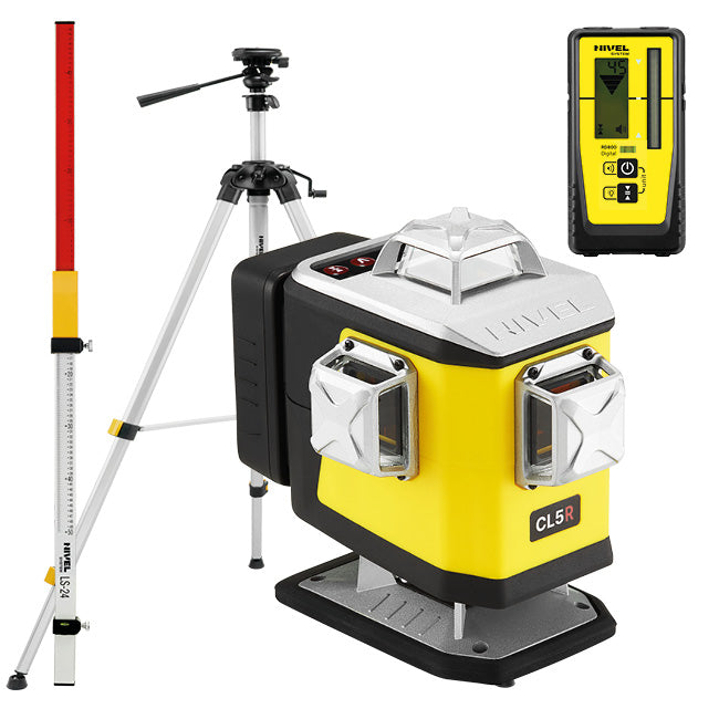 NIVEL System Laser płaszczyznowy krzyżowy CL5 z elektronicznym kompensatorem
