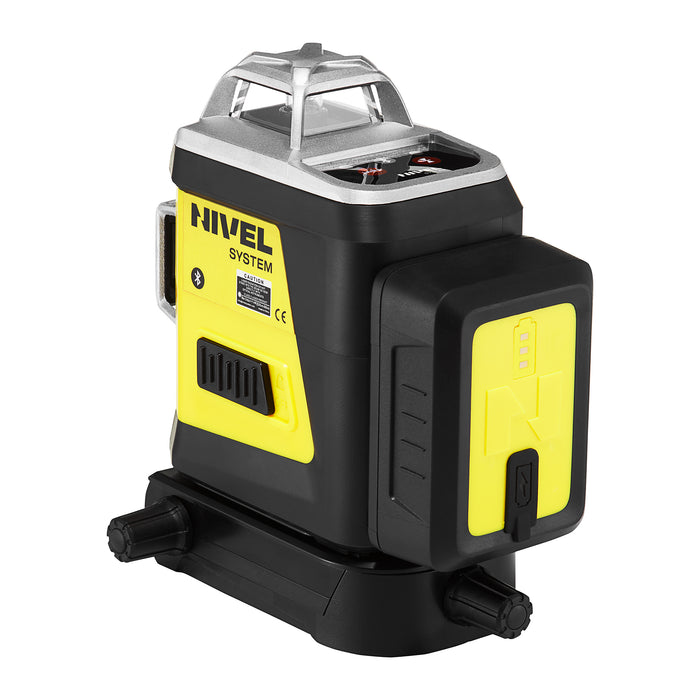 NIVEL System Laser płaszczyznowy krzyżowy CLx3 - pozioma wiązka u góry lasera