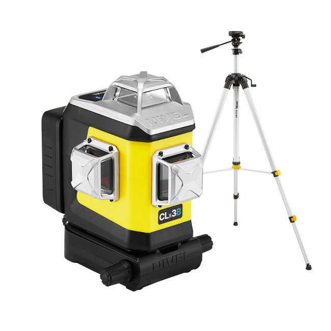 NIVEL System Laser płaszczyznowy krzyżowy CLx3 - pozioma wiązka u góry lasera