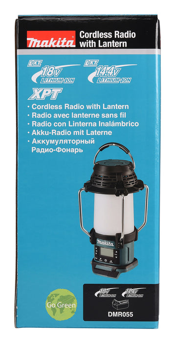 DMR055 Akum. radio z lampą i latarką LXT®