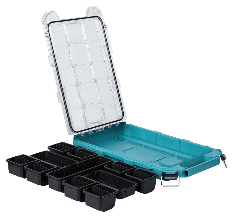 MAKITA Walizka systemowa MakTrak organizer średni niski P-91051