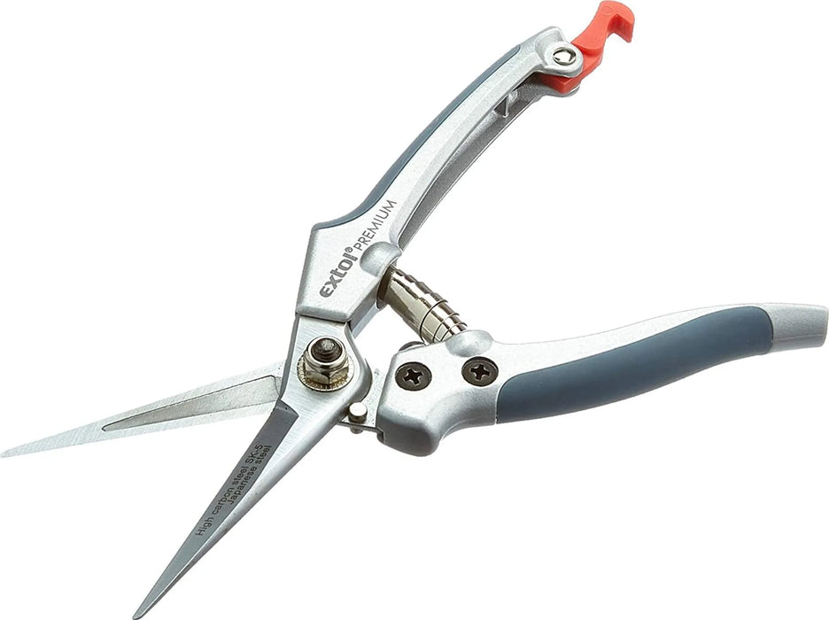 EXTOOL Sekator prosty, nożyczki do kwiatów 8872105