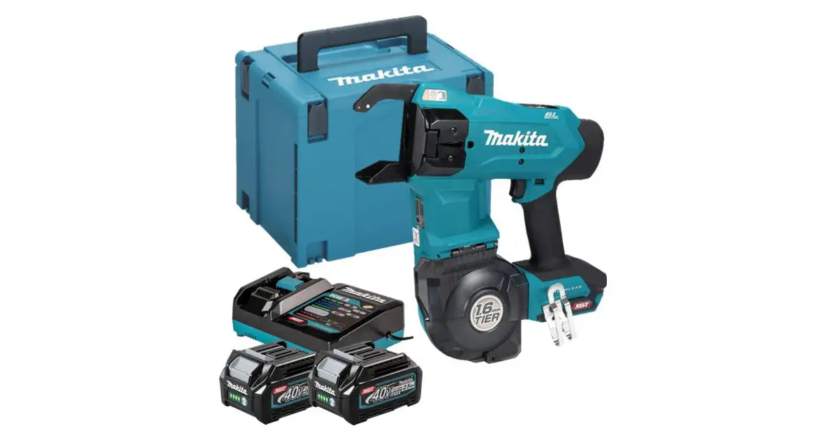 MAKITA TR001GD203 Akumulatorowa wiązarka do zbrojeń XGT 40V