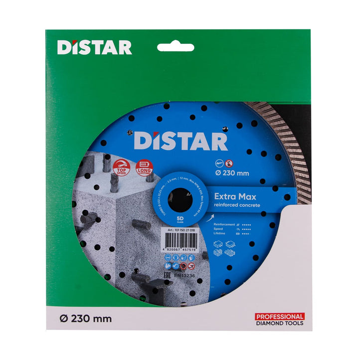 DISTAR Tarcza diamentowa do betonu EXTRA MAX 230x2,5x22,23 10115027018