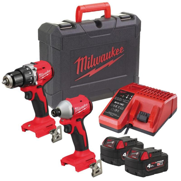Milwaukee Zestaw Combo M18 BLCPP2A-402C - ZESTAW POWERPACK M18™, M18 BLIDR, M18 BLPDRC, 2 X 4.0 AH