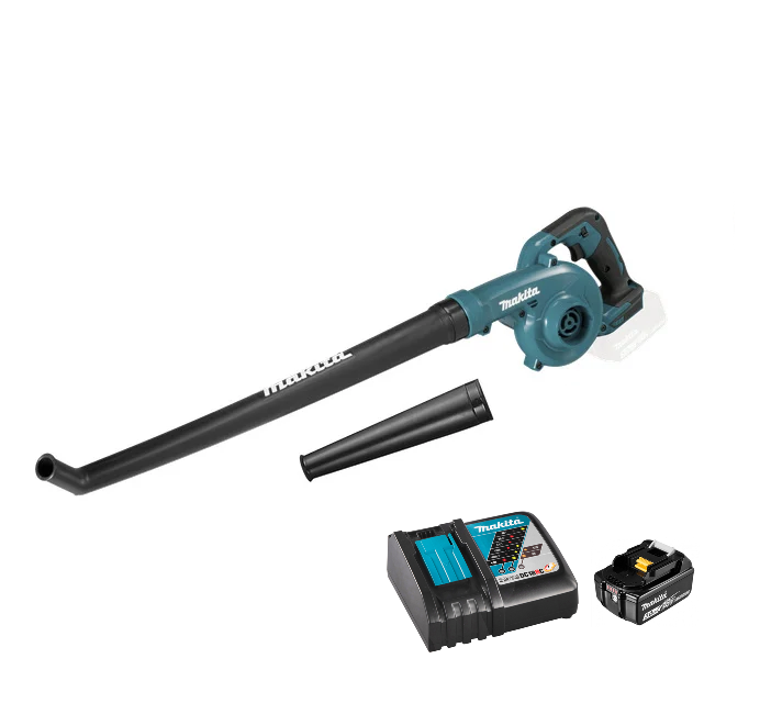 MAKITA DUB186RFX1 akumulatorowa dmuchawa do liści ładowarka + akumulator 3,0Ah
