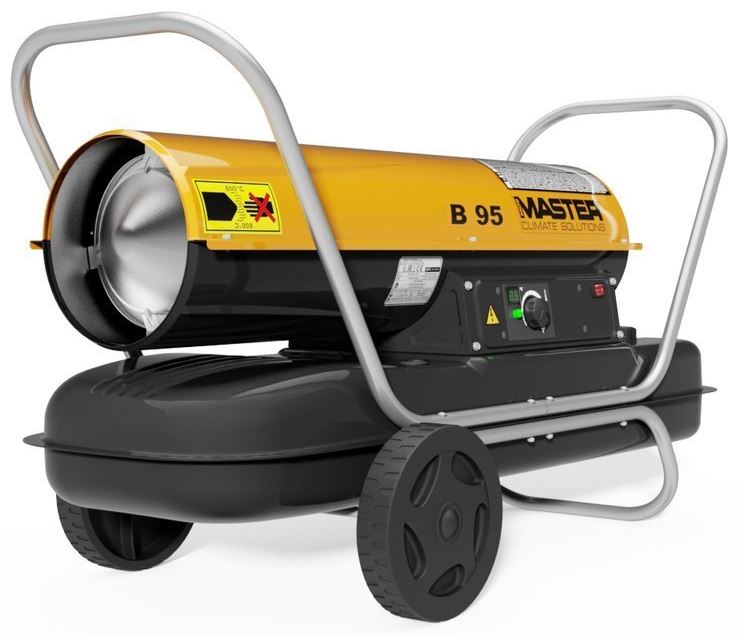 MASTER Nagrzewnica olejowa B95CEL 29kW bez odprowadzenia spalin
