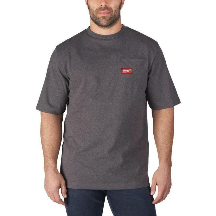Milwaukee WTSSBL WTLSBL Koszulka T-shirt Longsleeve z kieszonką z krótkim lub długim rękawem